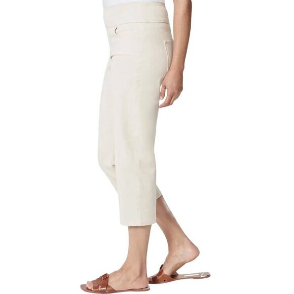 Gloria Vanderbilt Women's Cropped Pants Beige Slimming Effect Size 10 NWT - Picture 11 of 11